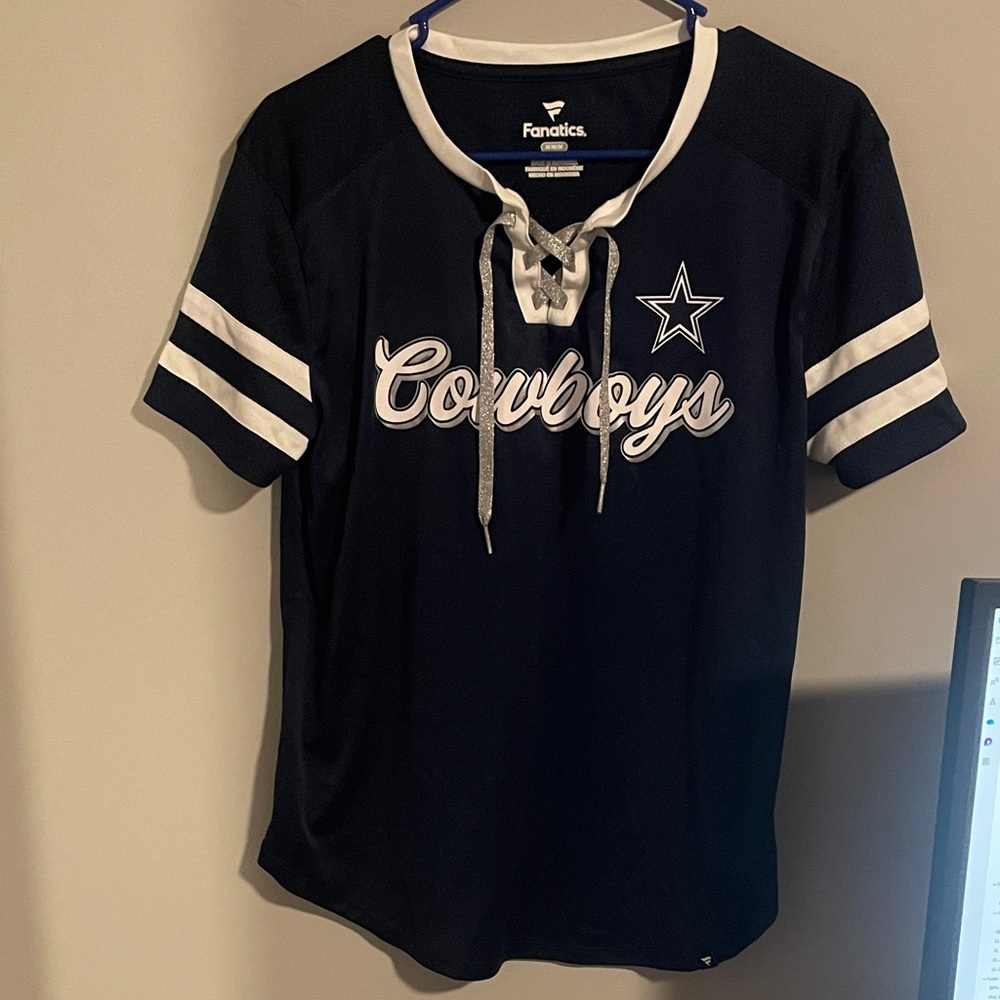 Fanatics Navy Blue Cowboys Jersey